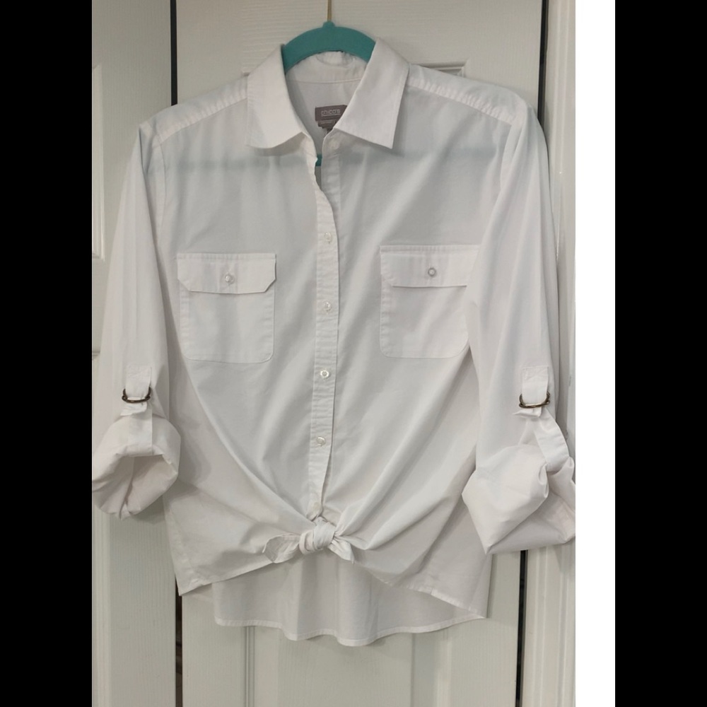 Chico’s White Blouse